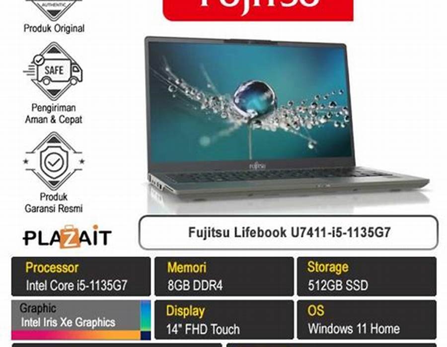 فوجيتسو LIFEBOOK U7411