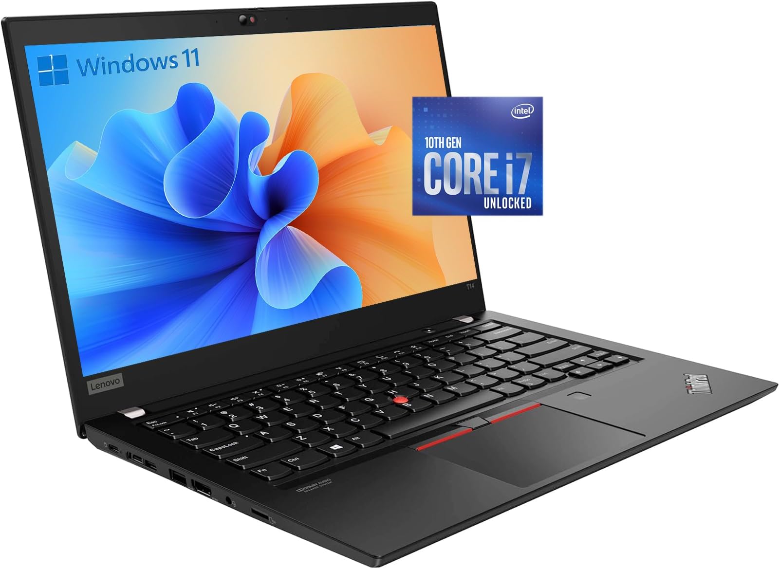 لابتوب لينوفو ThinkPad T490 لفئة الأعمال بكارت شاشة منفصل انفيديا 2 جيجابايت، ذاكرة 16 جيجا، وهارد سريع 256 جيجا بايت SSD