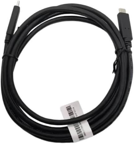كابل Hotron أصلي من Type-C إلى Type-C (بقوة 100 واط - سرعة 10Gbps - يدعم 4K - طول 1.8 متر)